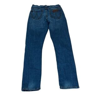 Wrangler Men's Slim Straight Jeans - Blue